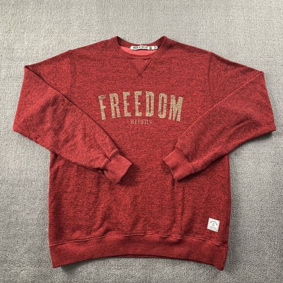 Iron & Resin Other - Iron And Resin Sweater Adult Extra Large Red Long Sleeve Casual Moto Men's